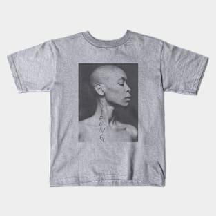 Erykah Badu / Vintage Style / Fan Art Design Kids T-Shirt